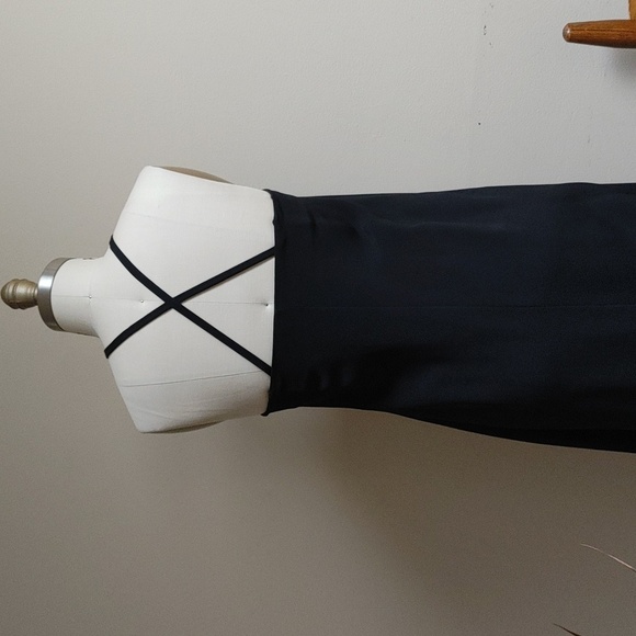 NWTs Miu Miu Black Halter Gown 38 - Picture 4 of 16